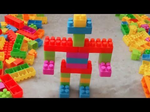 Satisfying DIY phone stand, Robot /ASMR Building Blocks/ relaxation#satisfying  #asmr#buildingblocks