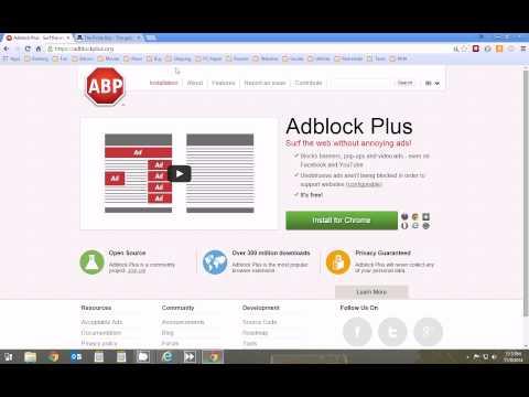 What is Adblock Plus, and Why I recommend it.