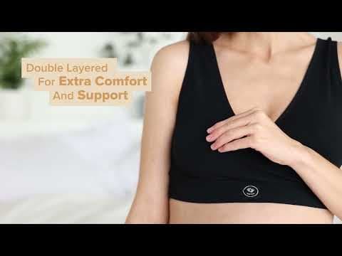 BABYGO® Pregnancy Bra for ultimate comfort when breastfeeding. Easy feeding maternity & postpartum.