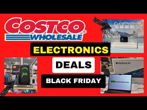 Want the Best Costco Electronic Deals This Holiday Season? Watch This Now