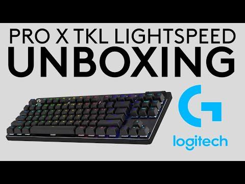 Logitech G PRO X TKL LIGHTSPEED Wireless Keyboard UNBOXING