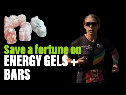 Save a FORTUNE on Triathlon Energy Gels and Bars! What you should be eating to fuel your training!
