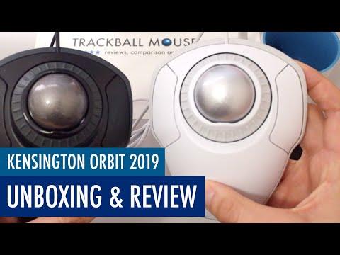 Kensington Orbit Trackball with Scroll Ring 10 Year Anniversary models unboxing and review