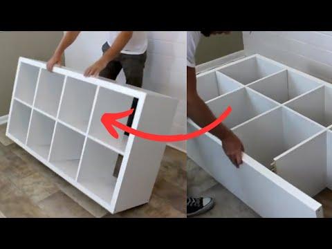 The brilliant new way people are using Walmart storage cubes in their bedrooms