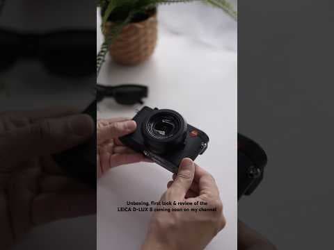 LEICA D-LUX 8 unboxed #leicadlux8 #leica #dlux8