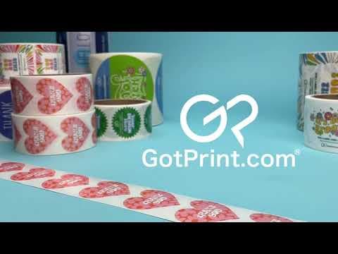 Custom Roll Labels at GotPrint.com