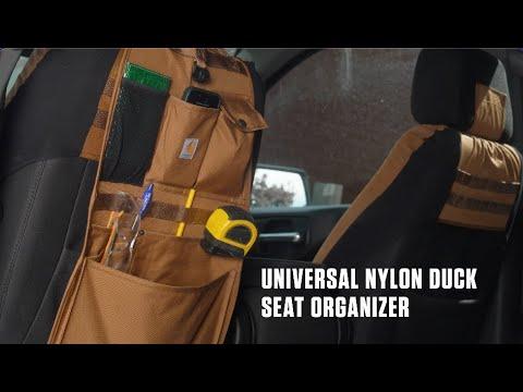 Carhartt Universal Nylon Duck Seat Organizer