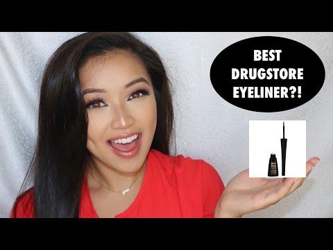 Black Radiance Waterproof Liquid Eyeliner Review + First Impressions (BEST DRUGSTORE EYELINER?!)