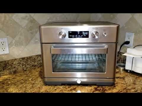 Toaster Oven Review - GE 8 in 1 toaster oven with air fryer