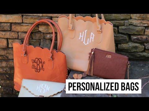 Monogrammed Bags