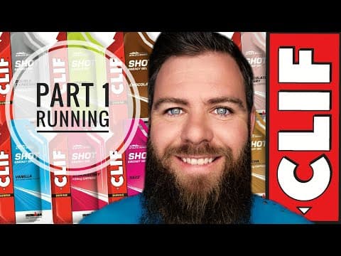 Clif Bar Shot Energy Gel Razz 2020 Review Part 1: Running