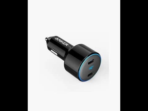 Anker PowerDrive +III Duo 48W Car Charger Black
