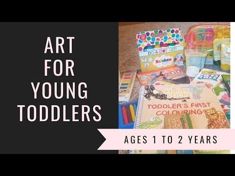 One Year Old Art Supplies: Best Materials for Young Toddlers | Autumn Rene