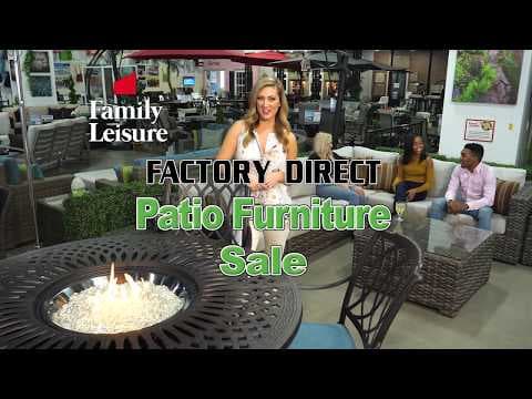 Family Leisure | Factory Direct Patio Furniture Sale | Feb-March 2019