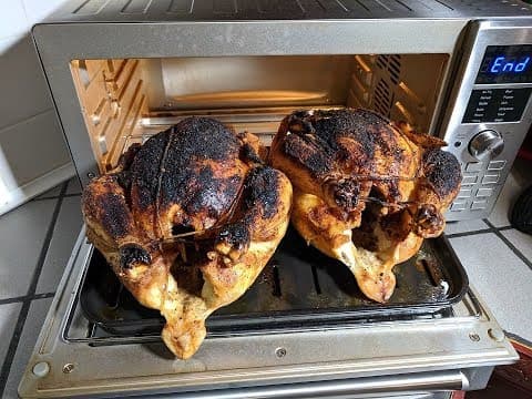 2 Roasted Chickens Recipe, NuWave Bravo XL Smart Toaster Oven