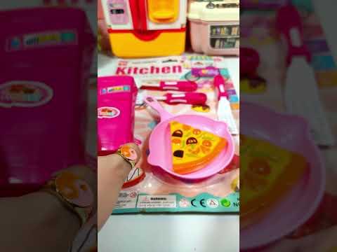 Satisfying with Unboxing & Review Miniature Kitchen Set Toys Cooking Video | ASMR Videos no music