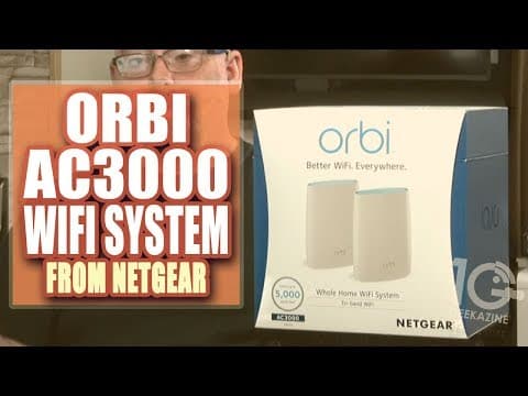 Orbi AC3000 First Look (RBK50)