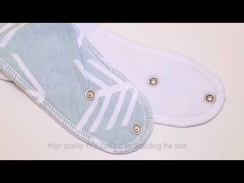 Unisex Waterproof Super soft organic absorbent cotton drool bibs