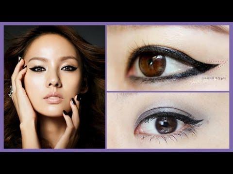 The Perfect Winged Eyeliner Tutorial using Gel liner & Felt Tip Pen Eyeliner for Beginners