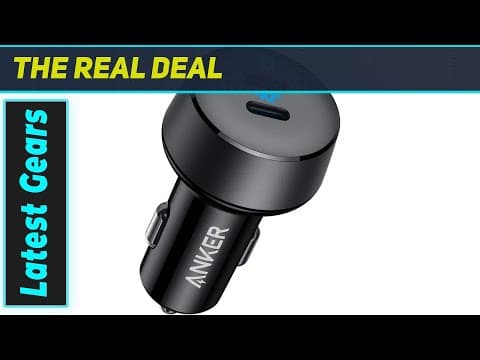Anker PowerDrive III Duo: Tiny But Mighty USB C Car Charger!
