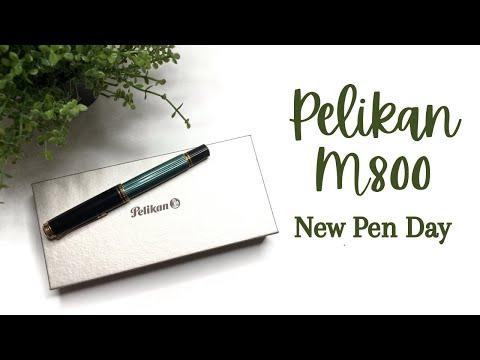 NEW PEN DAY // PELIKAN M800 // Is this the best pen ever? #fountainpenreview