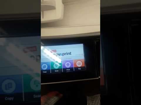 Scan to email at Staples