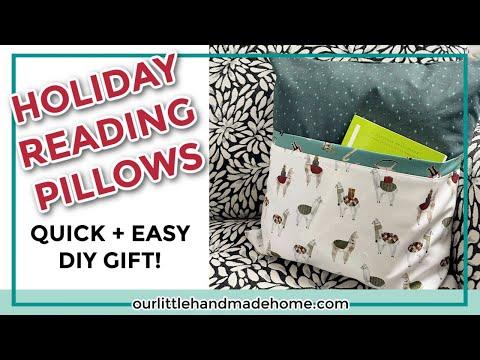 Reading Pillows:  Create a Cozy Gift in Just 3 Easy Steps