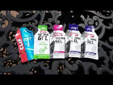Energy Gel Comparison - Hammer Gel vs. Clif Shot - #Vegan