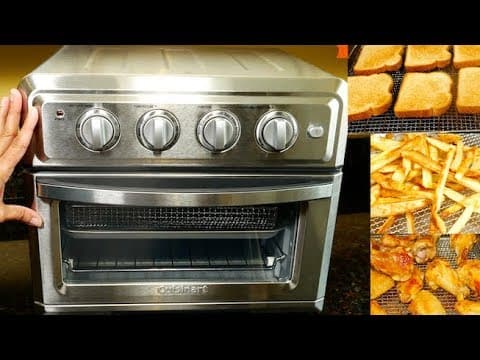 Cuisinart Air Fryer Toaster Oven REVIEW DEMO