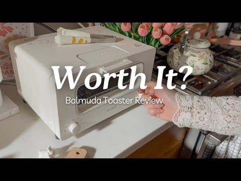 Is this the best toaster?✨$300 Balmuda Toaster REVIEW