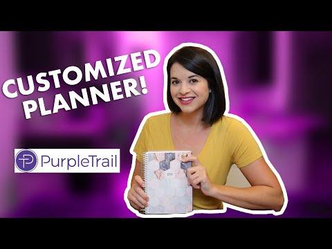 MAKE A CUSTOM PLANNER! // 2022 PurpleTrail Planner Review