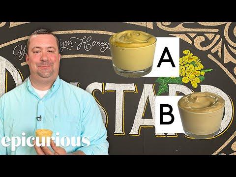 Mustard Expert Guesses Cheap vs Expensive Mustard | Price Points | Epicurious