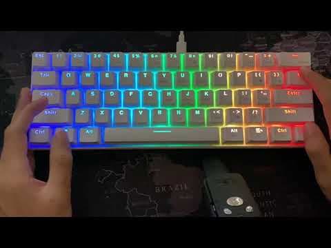 All Rk61 rgb color options