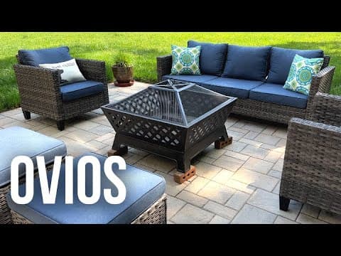 Best VALUE Outdoor Patio Set on Amazon | Furniture That Lasts! (Ovios)
