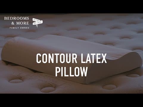 Contour Latex Pillow | 45th St Bedding | Bedrooms & More