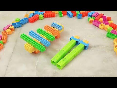 Satisfying DIY Xylophone ASMR/ Building Blocks/block game Lego block #asmr#asmrsounds#buildingblocks