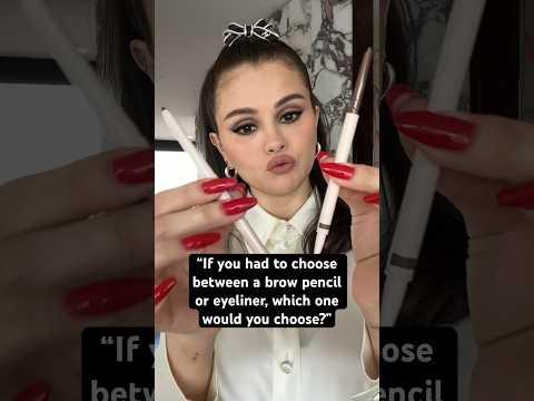 NEW Rare Beauty Gel Eyeliner + Brow Pencil available now @selenagomez #rarebeauty #shorts