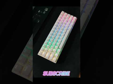 This Budget RGB Mechanical Keyboard is Awesome 😍 | Royal Kludge RK61 Unboxing | #shorts #rk61