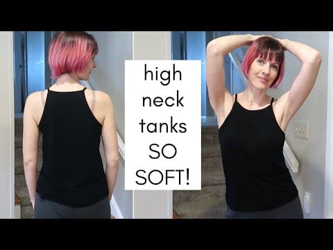 Great high neck tank tops!