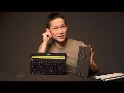 Logitech Bluetooth Keyboard Review: Keys-To-Go vs the K480