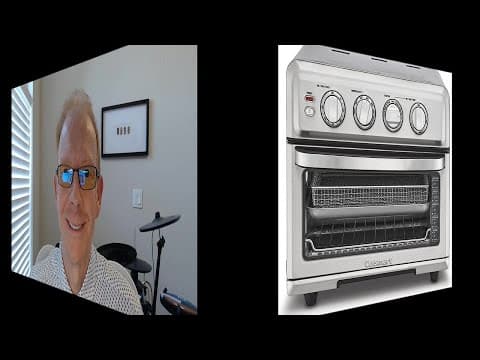 Cuisinart Air Fryer Convection 8-in-1 Toaster Oven TOA-70 - HONEST Review