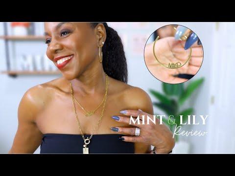 MNT & LILY - PERSONALIZED JEWELRY REVIEW | MikoSlaysFashion