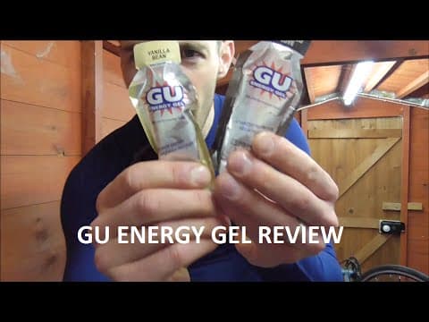 GU energy gel review running and cycling