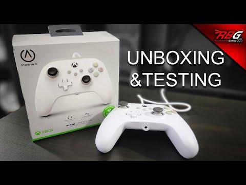 PowerA Xbox Series X/S Wired Controller Unboxing & Testing - Red Bandana Gaming