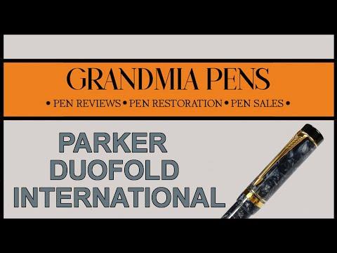 PARKER DUOFOLD INTERNATIONAL FOUNTAIN PEN