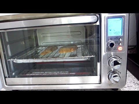 Hamilton Beach (31190C) Countertop Convection Toaster Oven: Review & Demo
