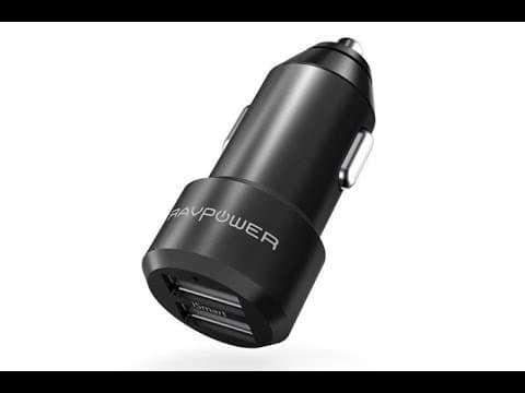 RAVPower 24W Dual USB car c harger review An inexpensive and compact option