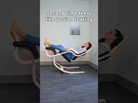 Feels like you’re floating 😳 #recline #lounge #chair #shorts #fyp