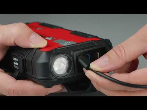 How to Recharge GOOLOO Jump Starte GT1500