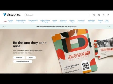 How to Buy Products from Vistaprint